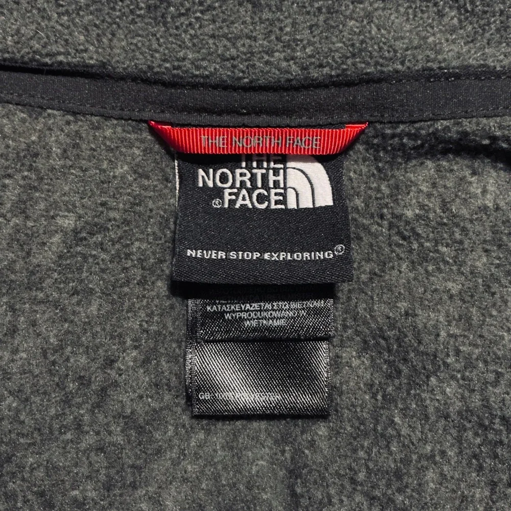 The North Face Men's XL‎ Polartec Classic Fleece Pullover Gray Quarter Zip